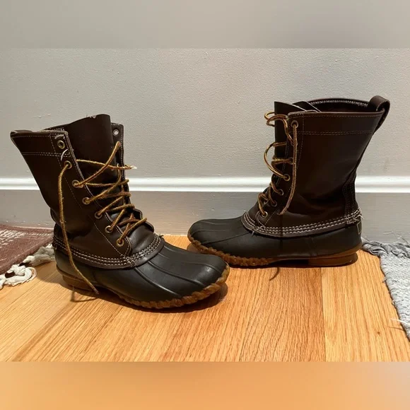 Vintage LLBean boots size 8 - Picture 3 of 14